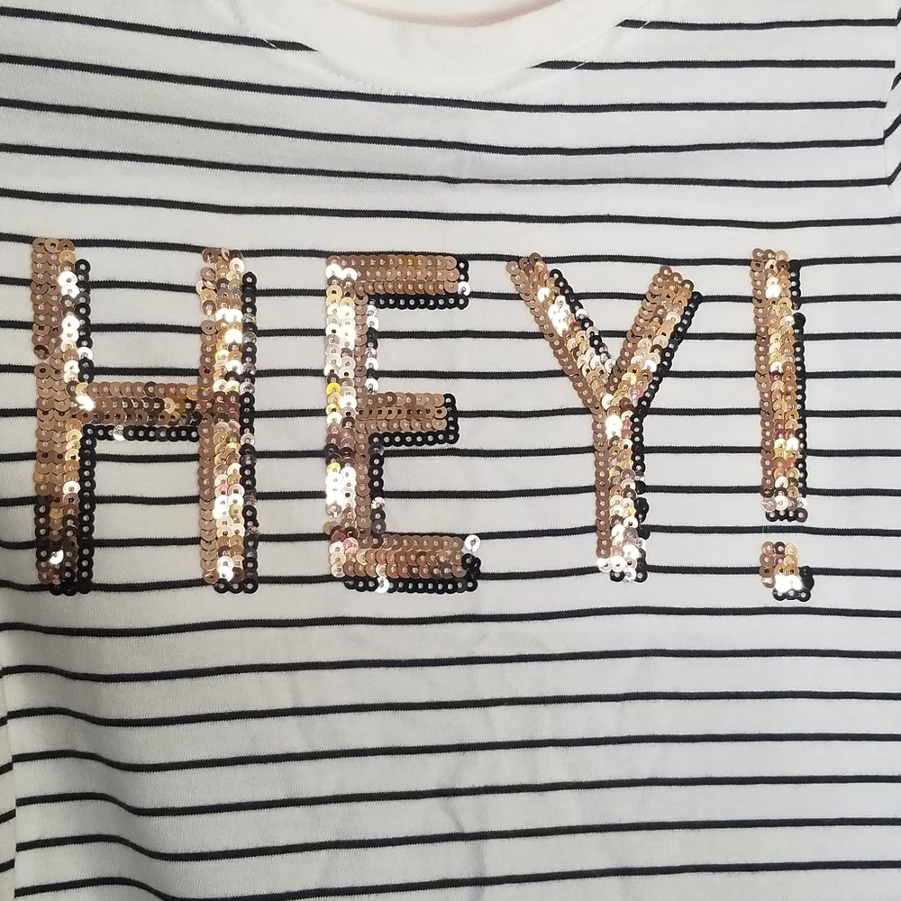 3/$25 OshKosh B'gosh HEY Striped Long Sleeve Top 7